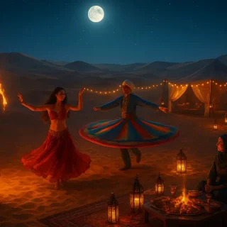 desert-safari-night